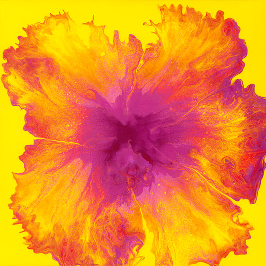 Bright Yellow Hibiscus